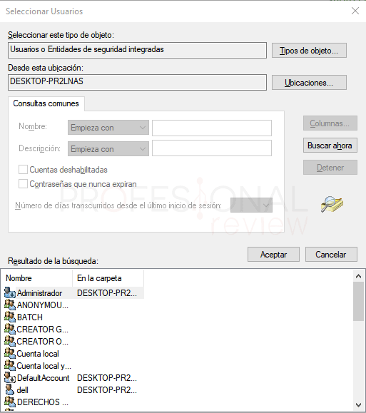 Escritorio remoto Windows 10 paso 08